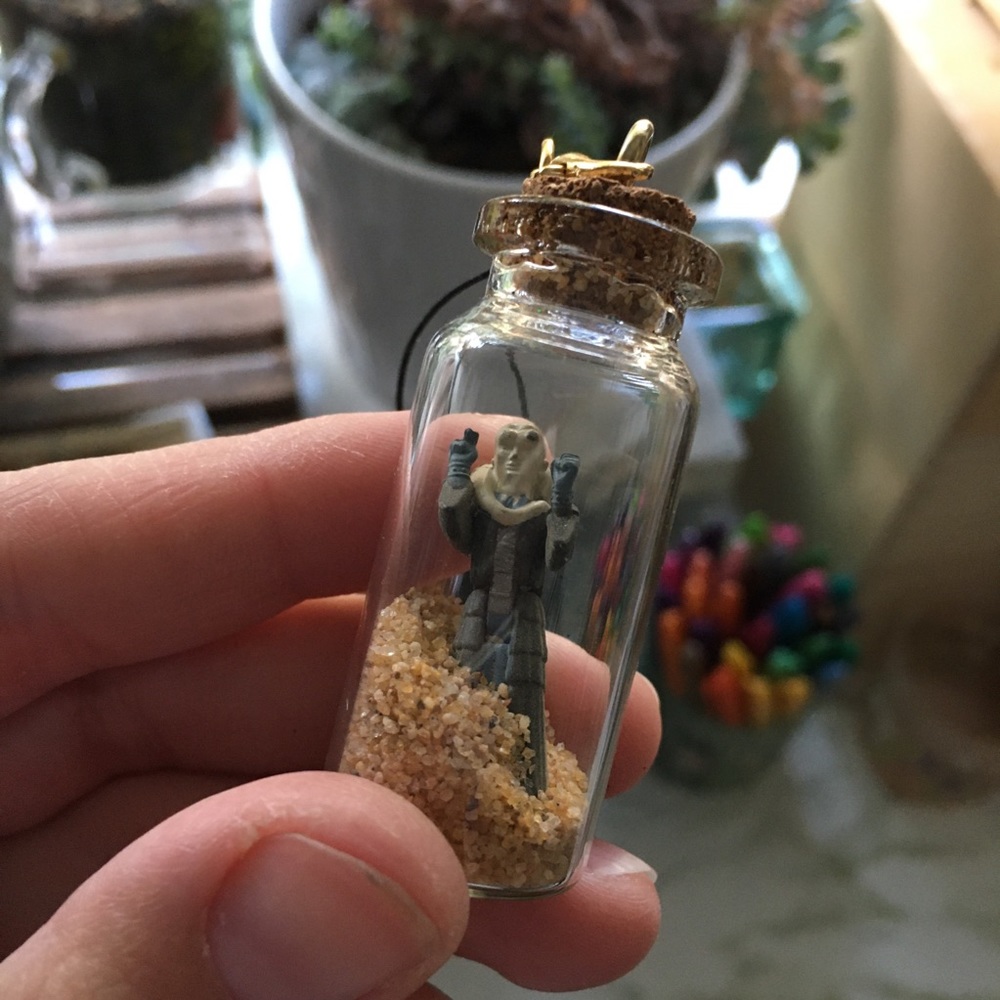 Star Wars Bottle Keychain - Bib Fortuna